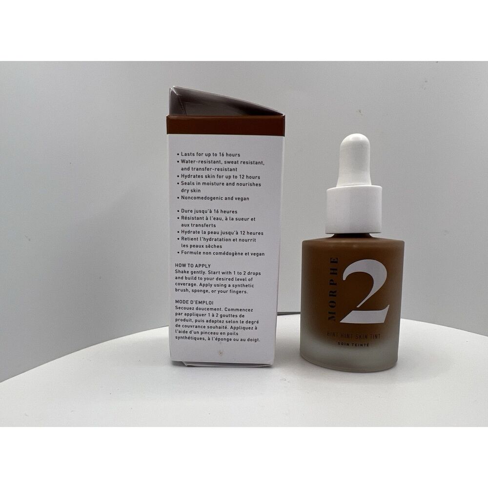 Morphe 2 Hint Hint Skin Tint Foundation - 1 FL. OZ. Shade (Hint Of TRUFFLE) - Picture 2 of 3